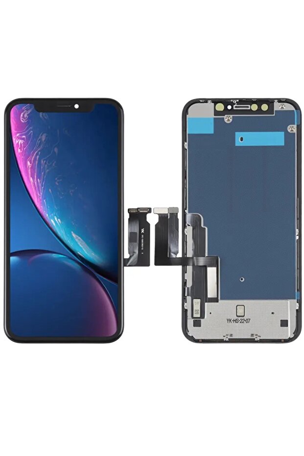 شاشة LCD تعمل باللمس عالية الدقة لهاتف iPhone XS Max مع شريط سائل مدمج