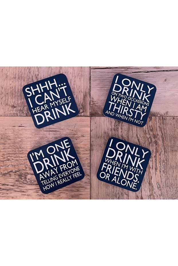 Set of 4 Plain Coasters