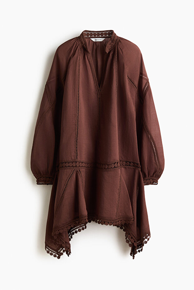 Rami Karışımlı Elbise - 2