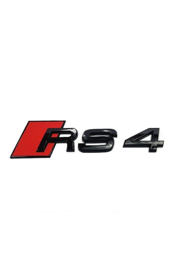 Emblemă RS4, neagră - 1