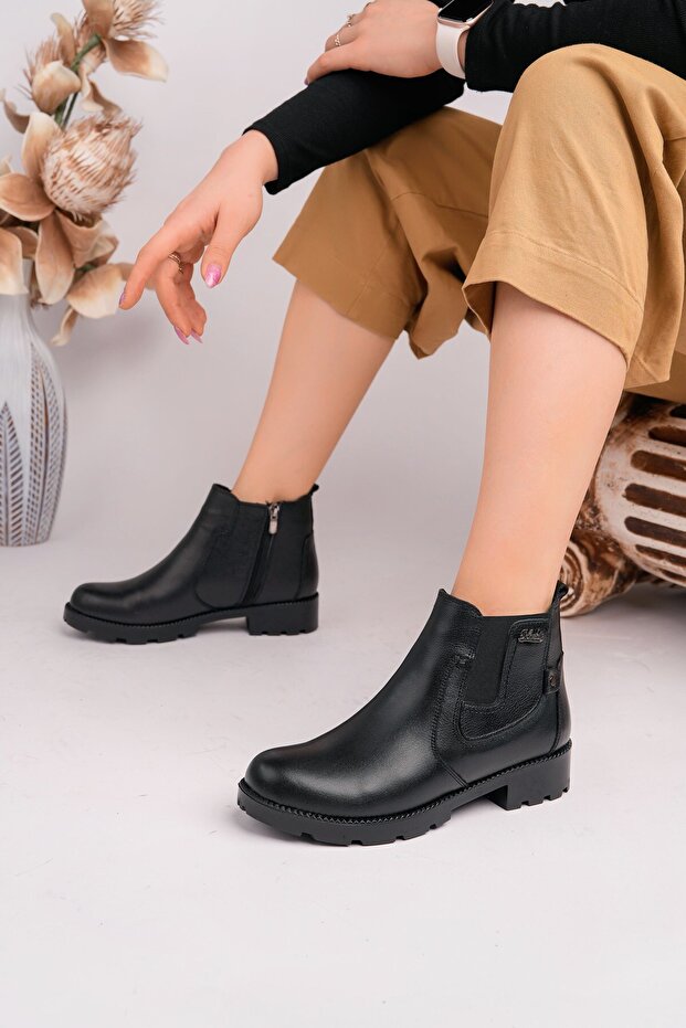 Genuine Leather Women's Casual Boots Dc2557