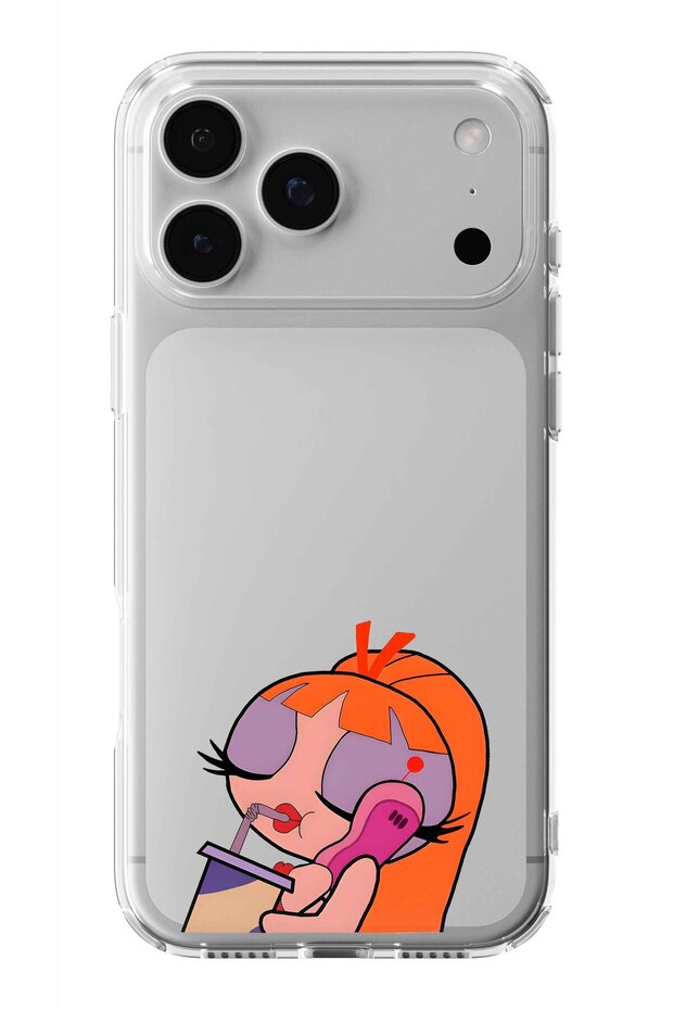 حافظة شفافة مطبوعة بتصميم Blossom متوافقة مع iPhone 17 Pro - 1