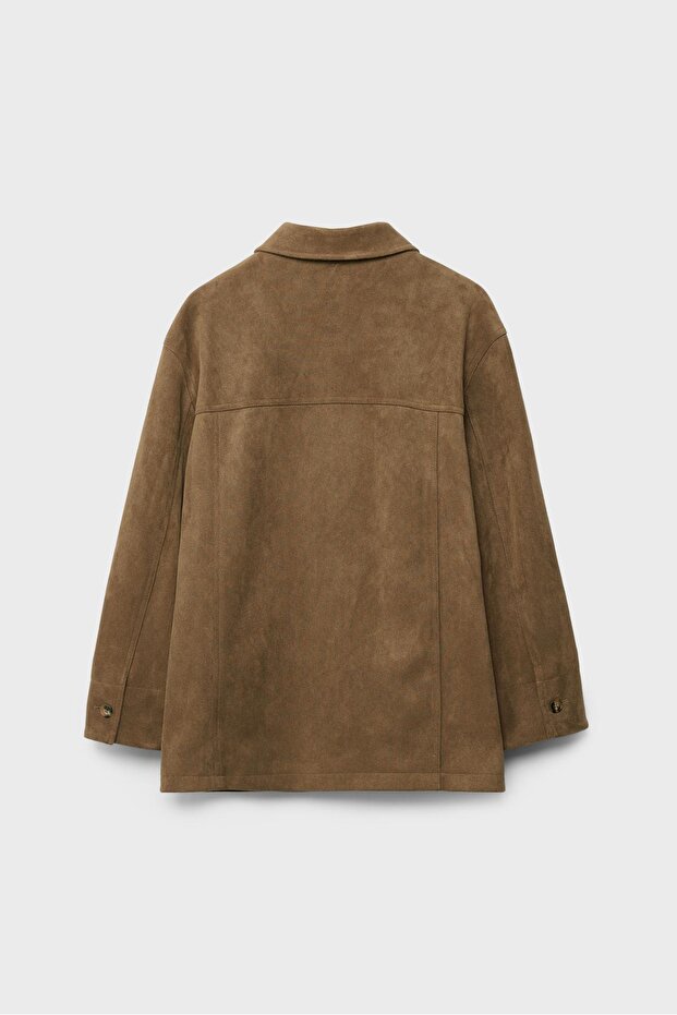 Suni süet ceket - 2