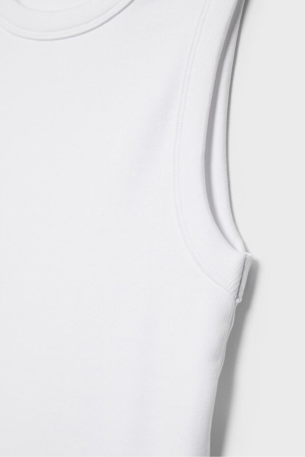 Basic dar kesim top - 8