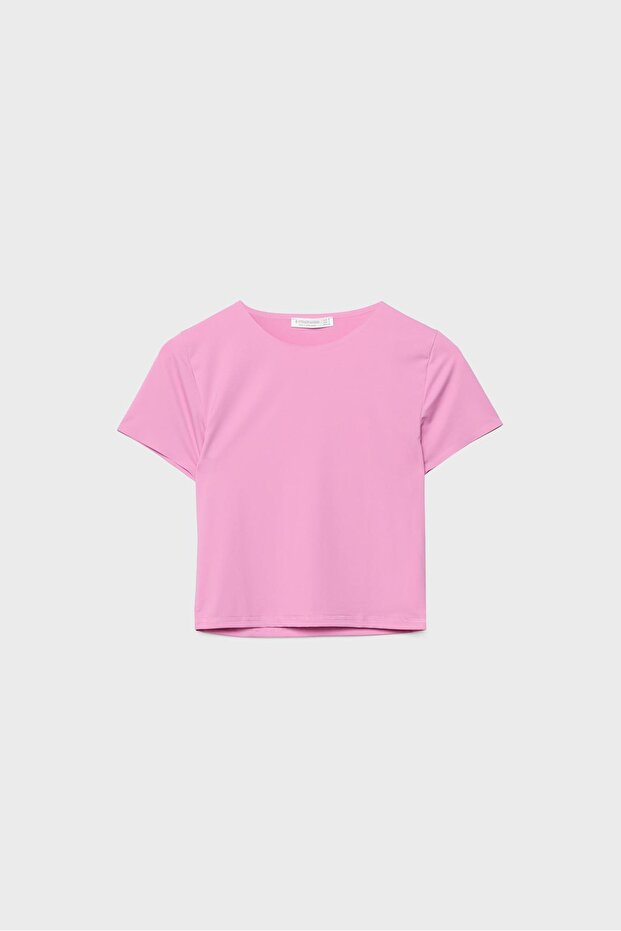 Basic poliamid t-shirt - 6