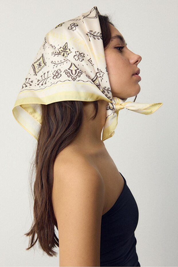 Flamingo paçuli fular - 1