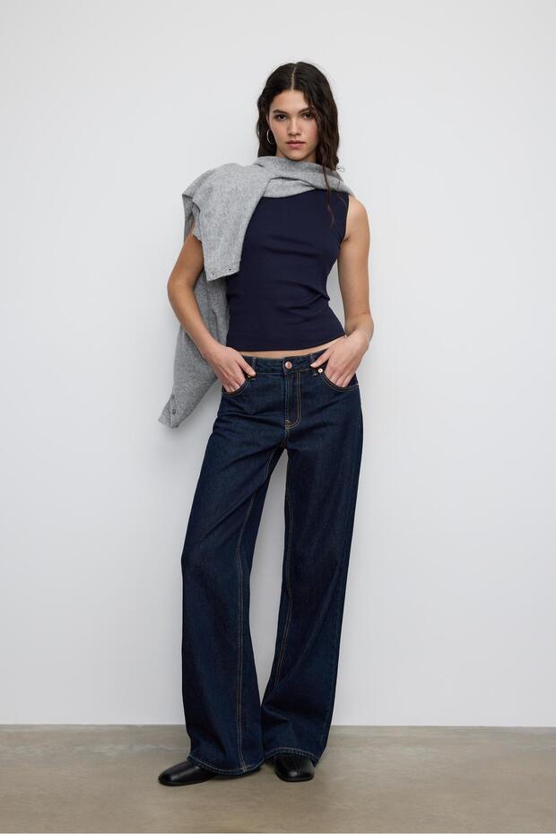 Basic kolsuz tişört - 1