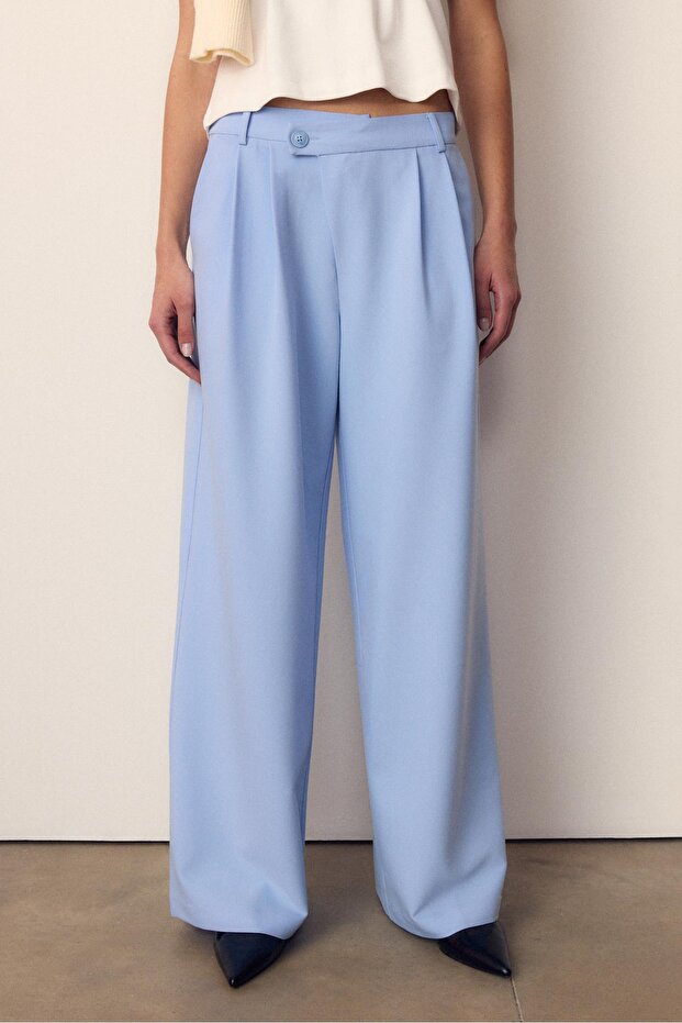 Çapraz belli smart pantolon - 3