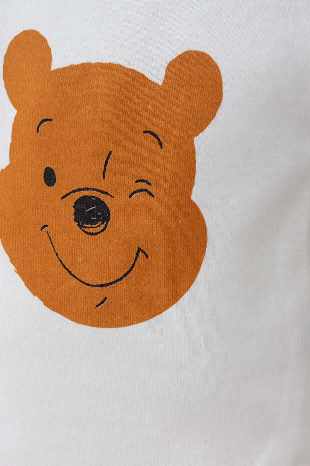 Baby Boy Set with Teddy Bear Patterned Hat - 2