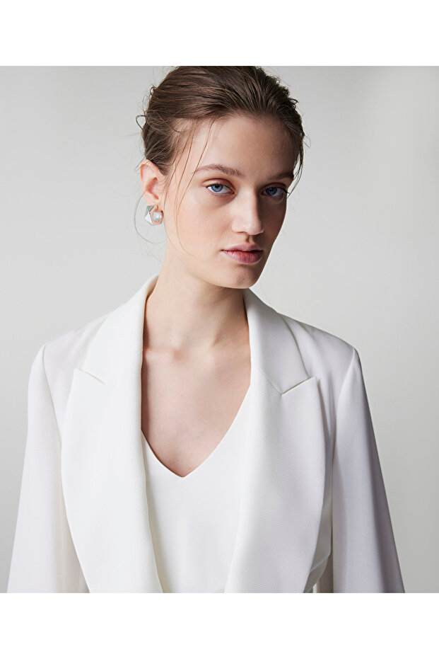 Belden bağlamalı blazer - 2