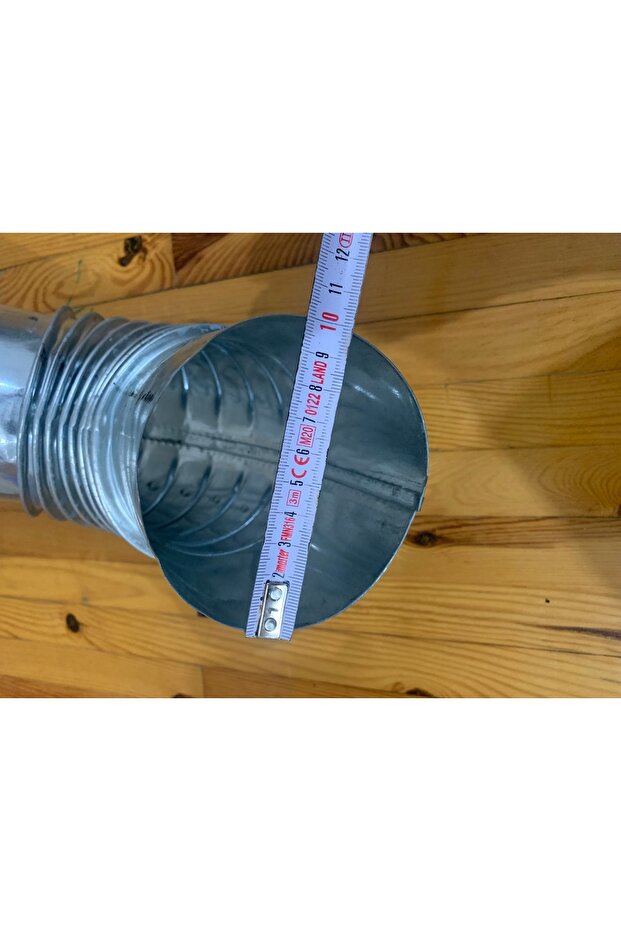 Pelet ve kamp soba dirsek çap 10 cm - 2