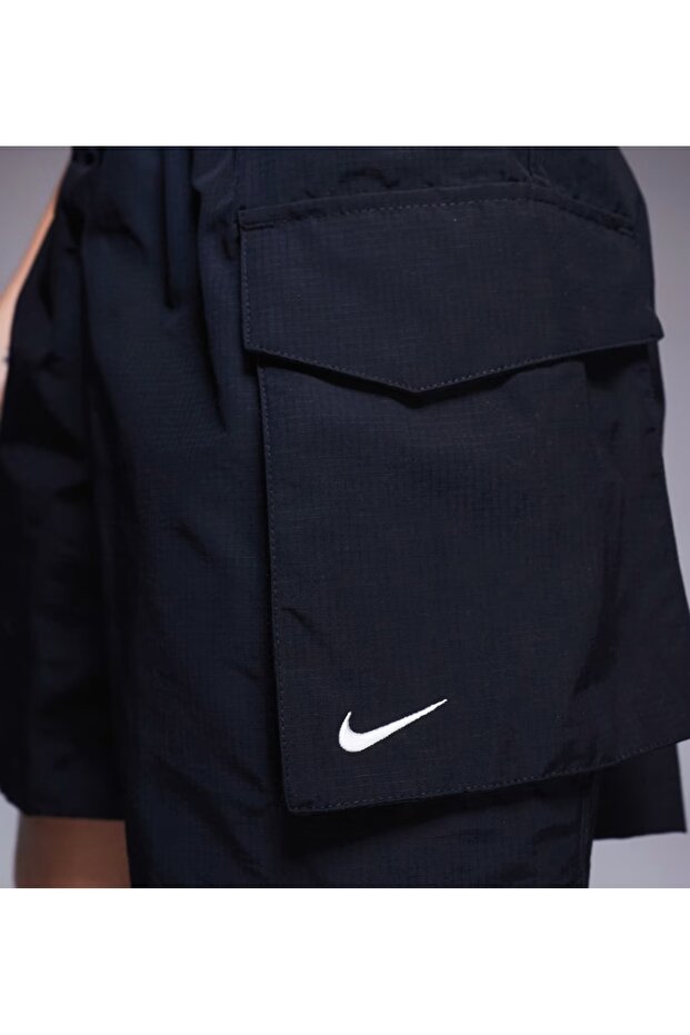 Trend Essential 5 inç kargo parasut şort - 4