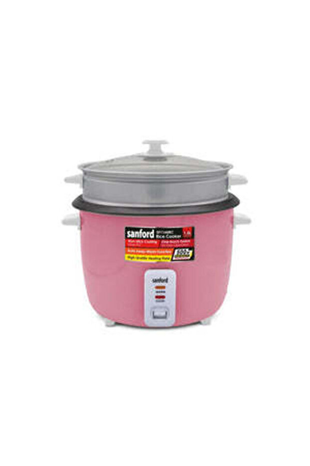 1.5 L Automatic Rice Cooker with Non-Stick Pot, Glass Lid, and Keep Warm Function for Daily