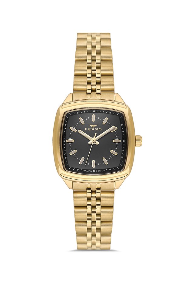 Yellow Steel Cord Women Wrist Watch Fl21644A-B2 3Atm Waterproof 2-Year Guarantee Gift-Packed