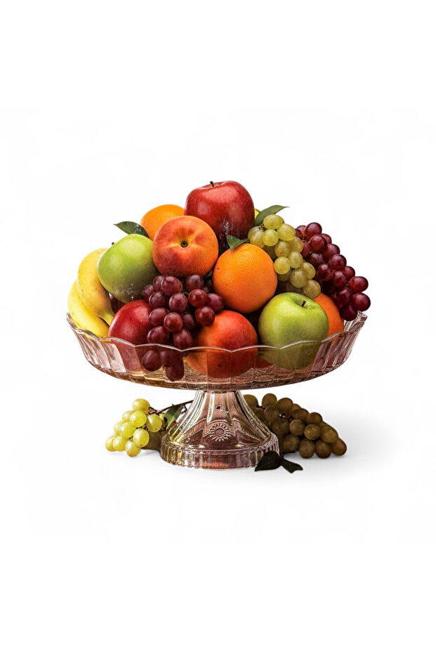 طبق زجاجي لتقديم الفاكهة - 2