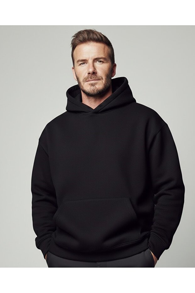 3 Thread Oversize Hooded Sweatshirt |   Premium Tok Fabric