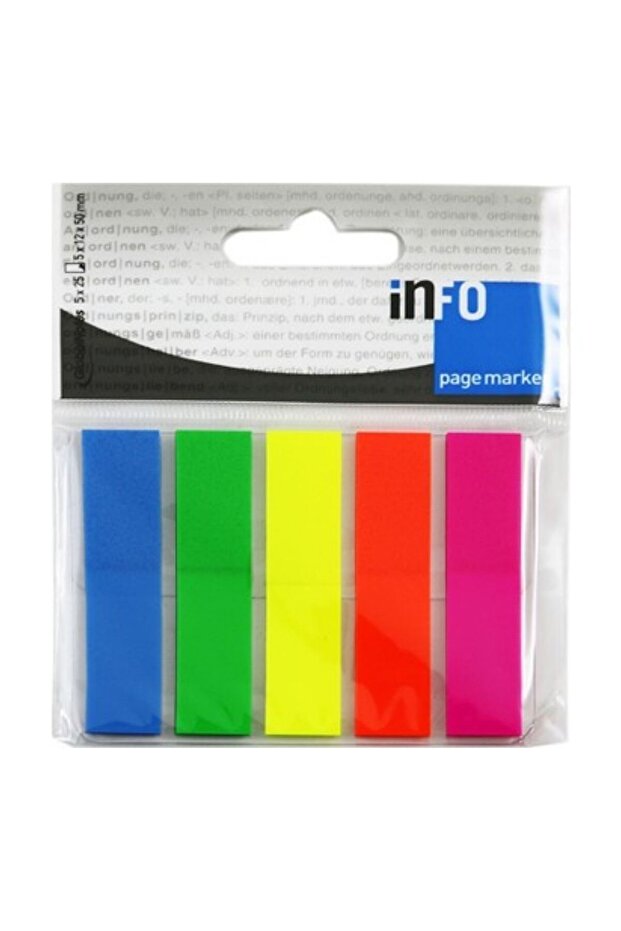 ملاحظات 12×50 علامة تبويب مستطيلة الشكل - 1