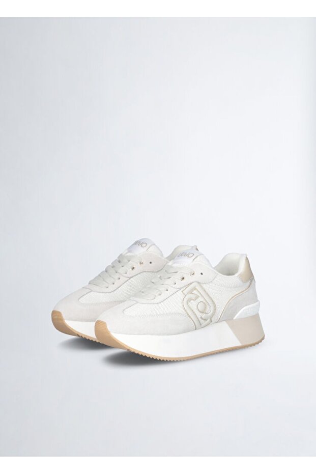 Ekru Platform Sneaker - 3