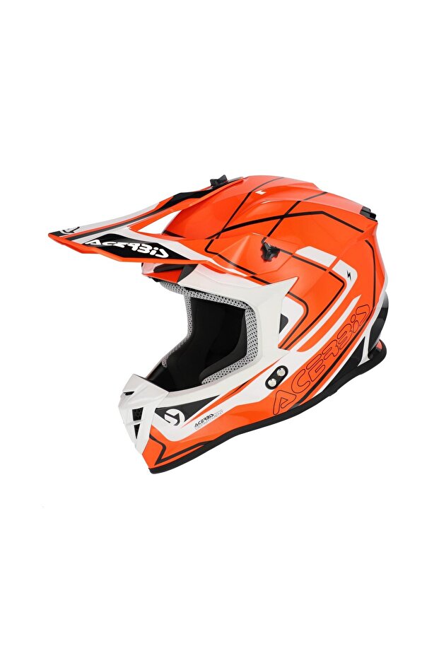 Lınear Kask 2206 Turuncu Beyaz - 1