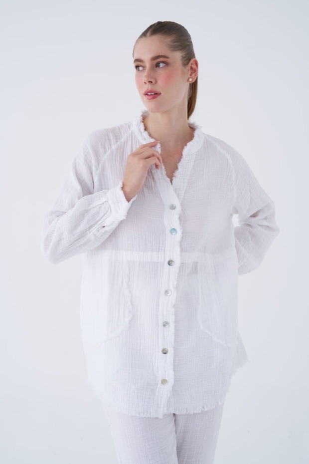 Oversize Gömlek - 2