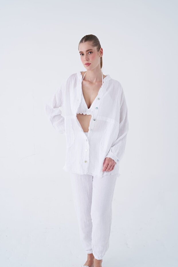 Oversize Gömlek - 5