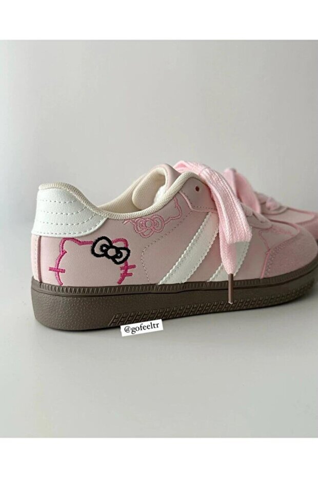 OPHELLA Pembe Nakış İşlemeli Hello Kitty Sneaker - 2