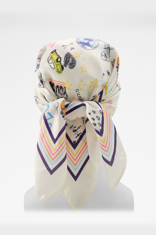 LABRILDEN - Kadın Multi Fular - 3