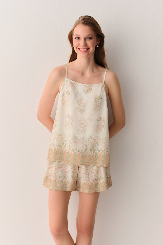 Rustic Atlet Şort Pijama Takımı - 2