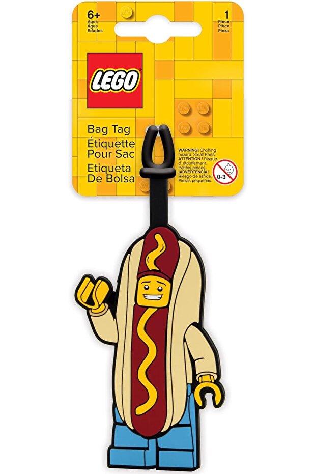 IQ Bag Tag Hot Dog Man IQ‑52615 (Ages 6+)