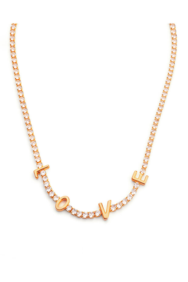 Love Zircon Necklace