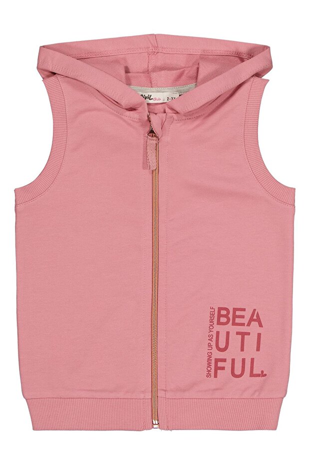 Basic Vest for 2-5 Years - Pink for 3-4 Years