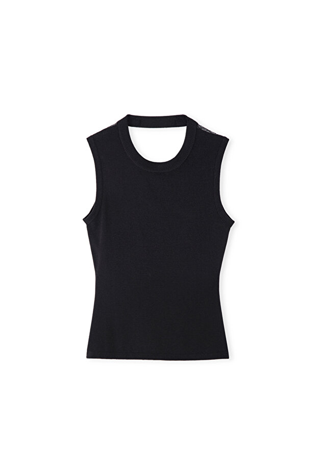 Dantel garnili triko - 3