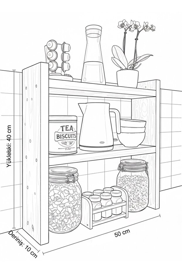 Mutfak Rafı - 2