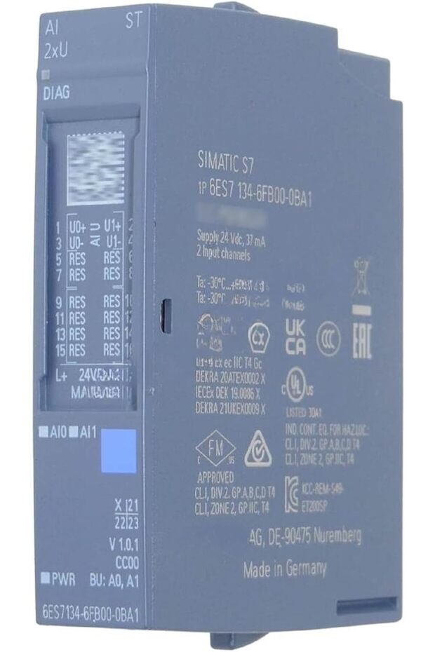 6ES7134-6FB00-0BA1, SIMATIC ET 200SP Analog Input Module
