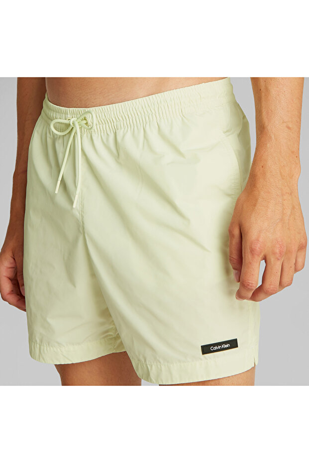 Medium Drawstring Erkek Yeşil Mayo - 5