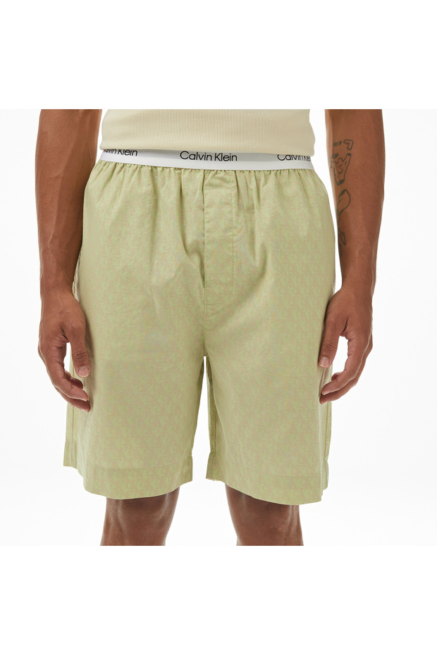 Erkek Yeşil Şort - 4