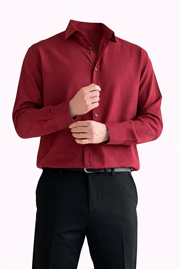 قميص مودال أساسي مريح وعملي - 2