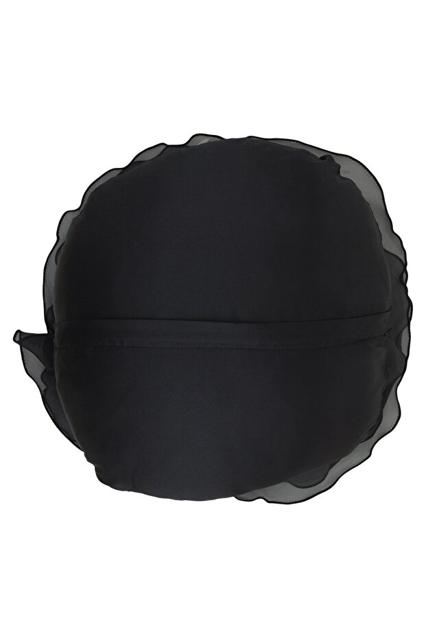 Perna decor ROSE 40cmD negru - 8