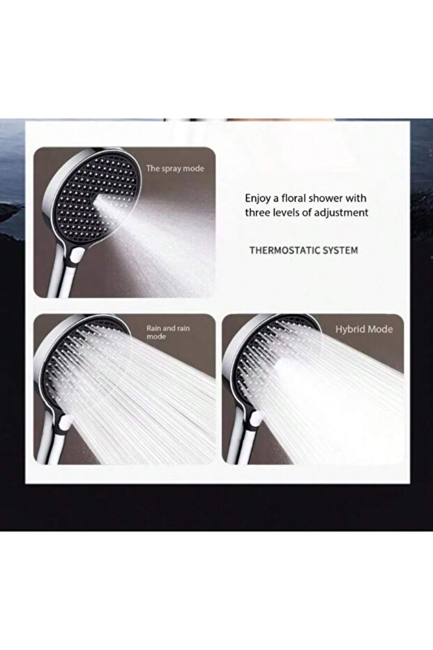 Three shower modes, a large 15 cm shower head with a filtering function - 4