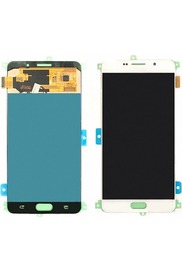 سامسونج جالاكسي A7 أبيض (A710) شاشة OLED كاملة LCD / شاشة تعمل باللمس