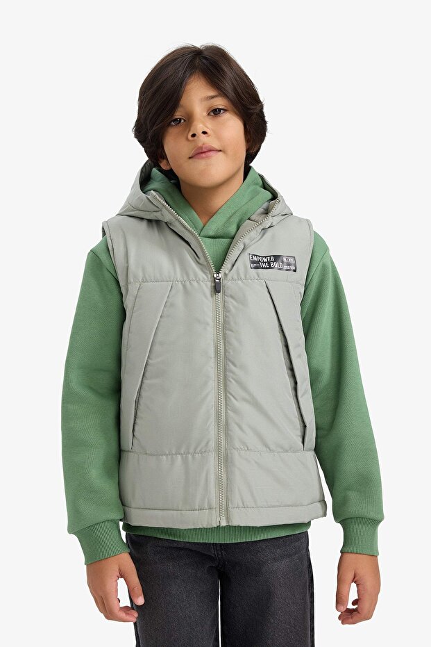 Boy's Vest F7339A8/Gn1110 Lt.Green