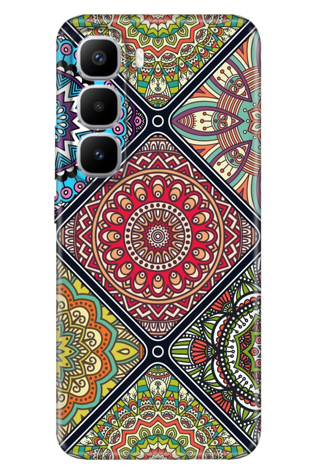 Infinix Hot 60 Pro+ Plus Case Patterned Silicone Printed Cover Mvp Mandala