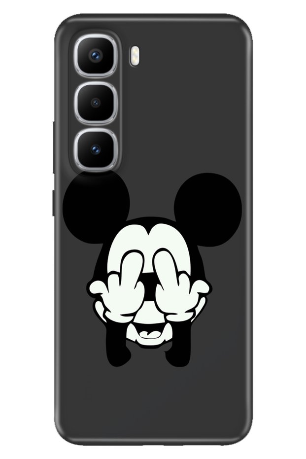 Infinix Hot 60 Pro+ Plus Case Colorful Silicone Printed Tpu Mickey Character