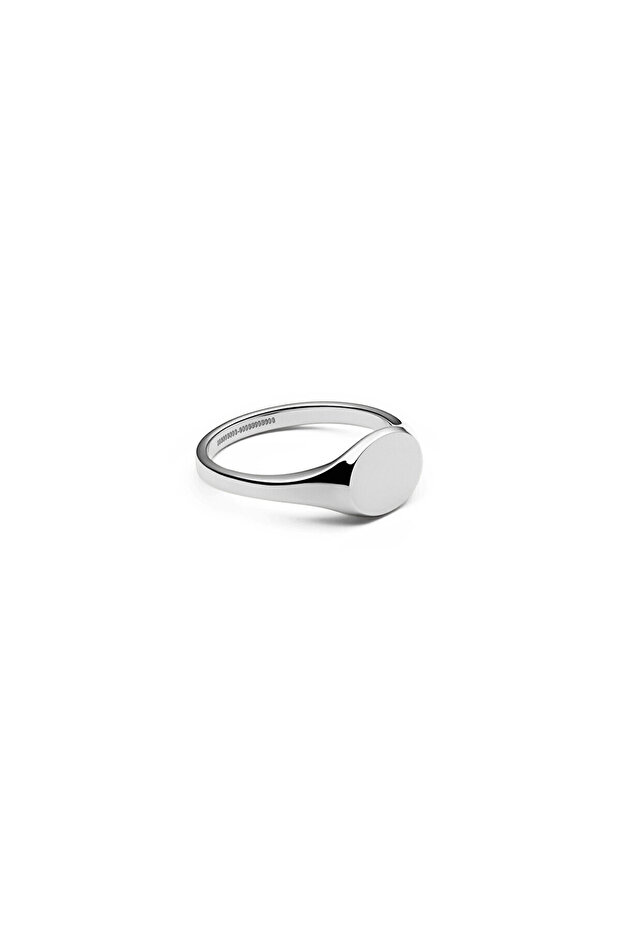 Classic Mini Signet Ring Silver - 3