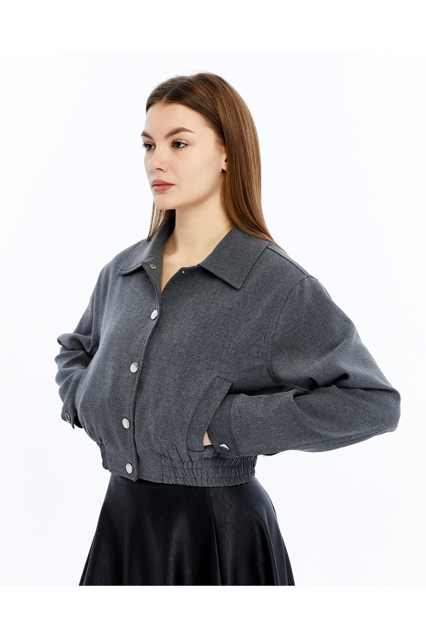 Kadın Bomber Ceket - 6