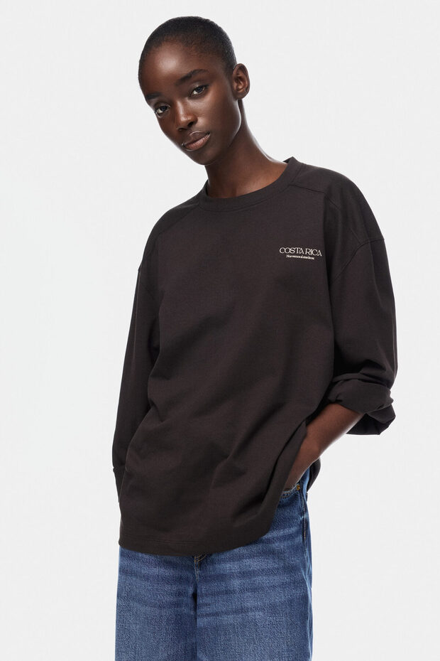 Oversize Jarse Üst - 3