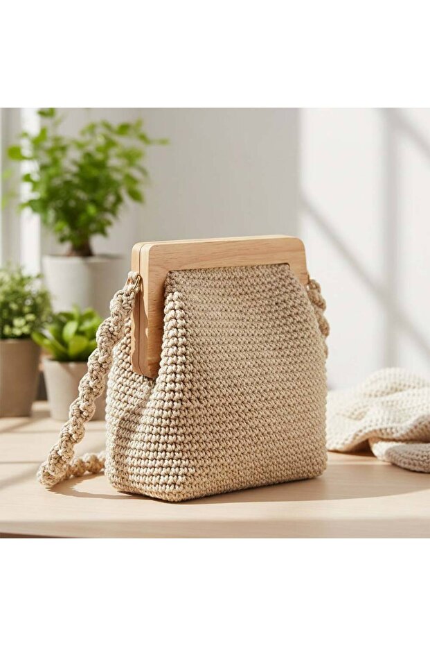 Mıknatıslı Ahşap Burs V Model - 1