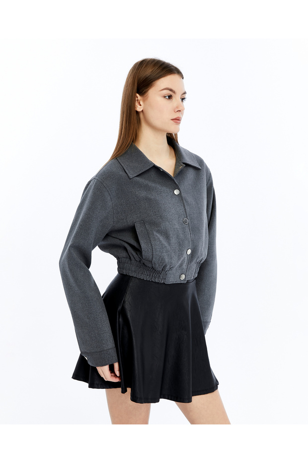 Kadın Bomber Ceket - 8