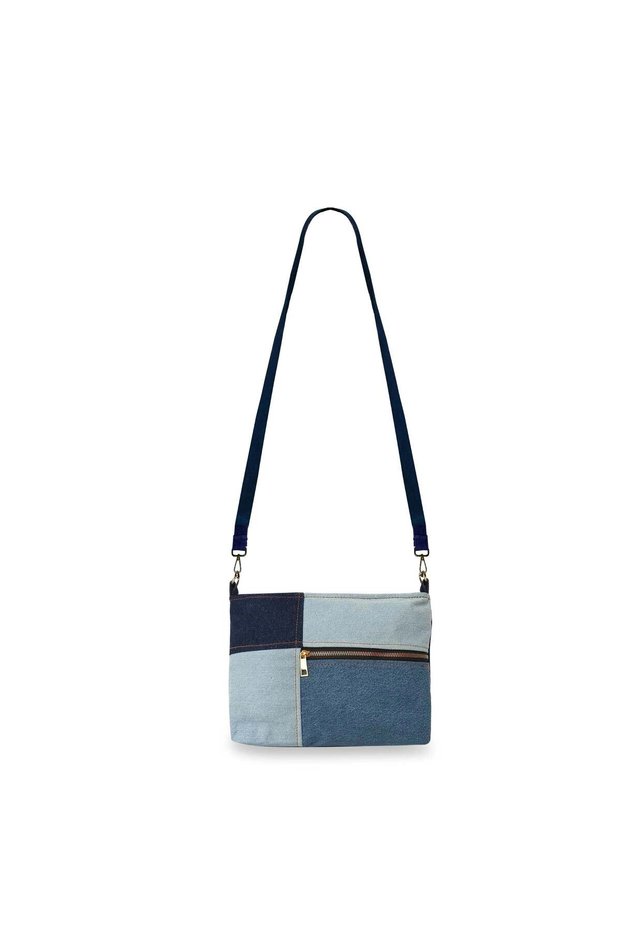 Vintage Vibes Denim Handbag for Women, Premium Canvas Shoulder Bag, Vintage Denim Look Stylish Everyday Handbag, Casual Fashion Purse