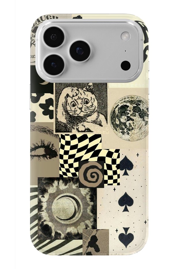 حافظة شفافة مطبوعة بتصميم Vintage Dreams متوافقة مع هاتف iPhone 17 Pro